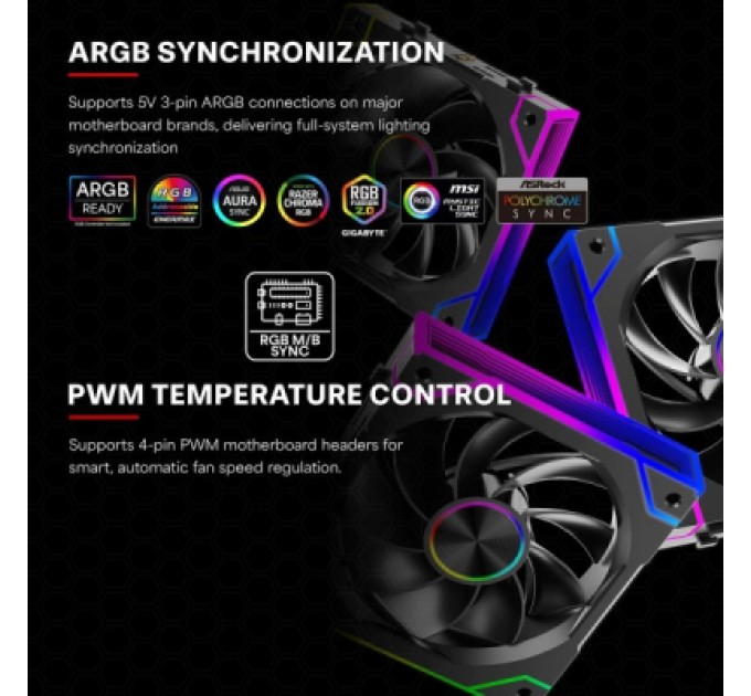 Кулер до корпусу Xilence XF073