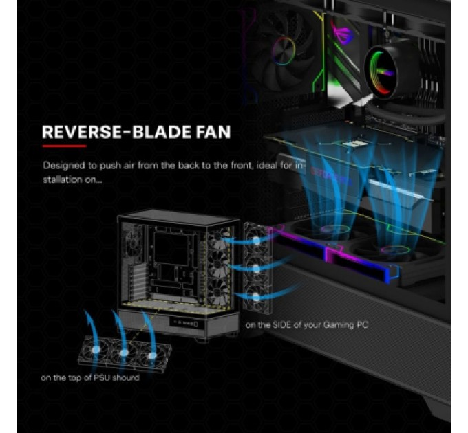 Кулер до корпусу Xilence XF073