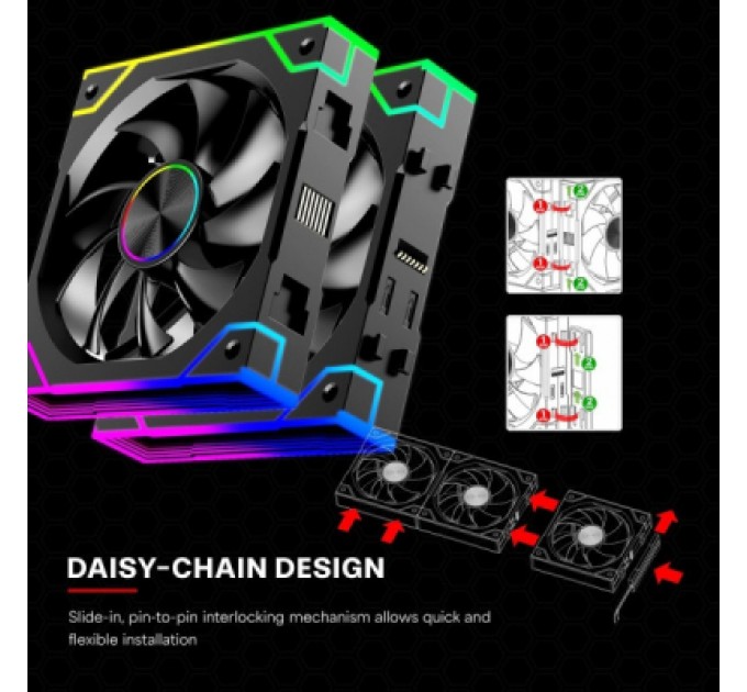 Кулер до корпусу Xilence XF073