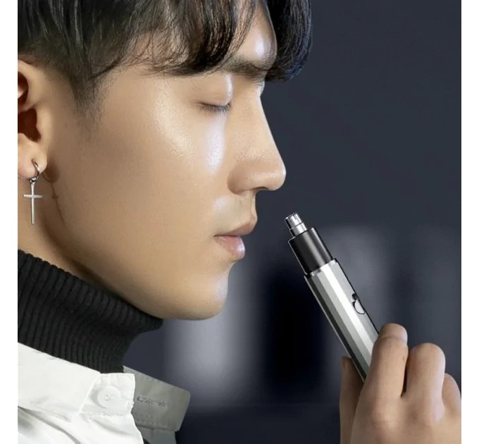 Тример для носа і вух Xiaomi Enchen EN001 Silver