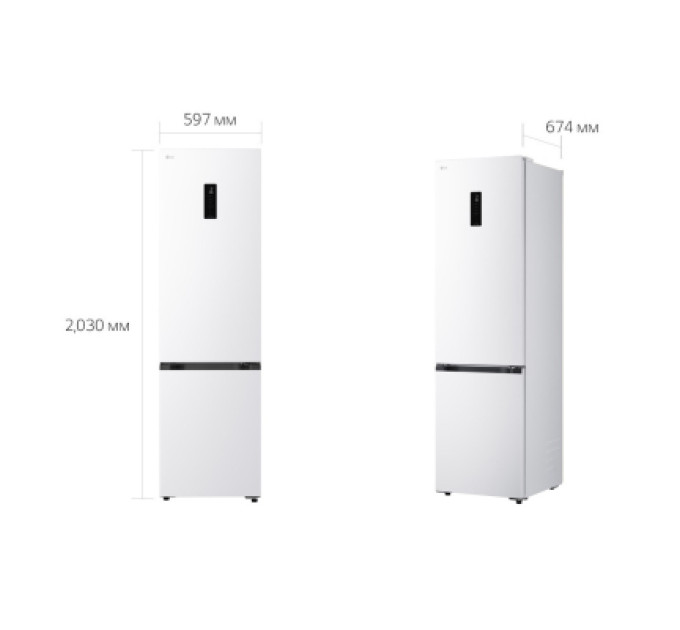 LG Холодильник LG GC-B509EQTM