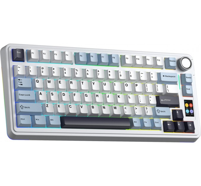 Клавіатура бездротова Aula S75 Pro White (6978080502148)