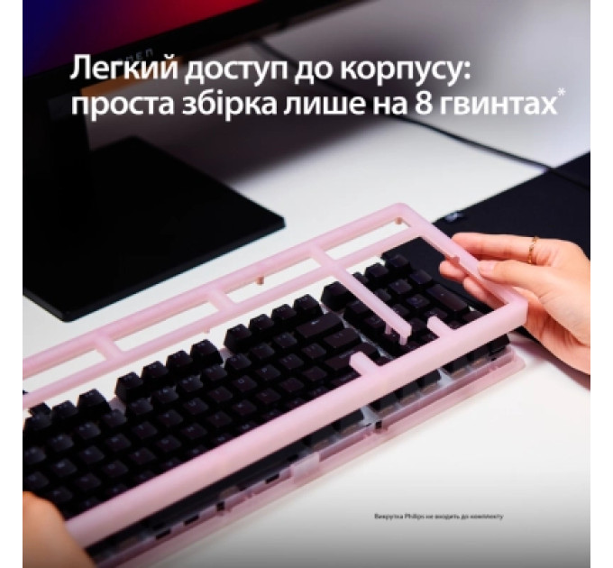 HyperX Клавіатура HyperX Origins 2 1800 HX Red USB UA Black (B4QS4AA)