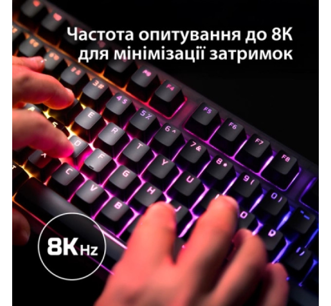 HyperX Клавіатура HyperX Origins 2 1800 HX Red USB UA Black (B4QS4AA)