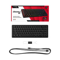 Клавіатура HyperX Origins 2 65 HX Red USB UA Black (B4QS3AA)