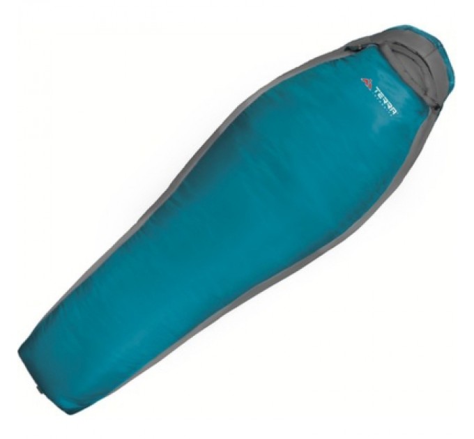 Спальний мішок Terra Incognita Alaska 450 L бірюзовий/сірий (4823081506829)
