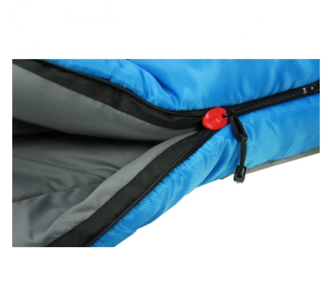 Спальний мішок Terra Incognita Alaska 450 R бірюзовий/сірий (4823081506812)