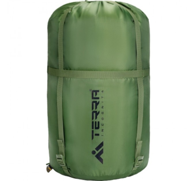Спальний мішок Terra Incognita Polus 400 олива (4823081506744)