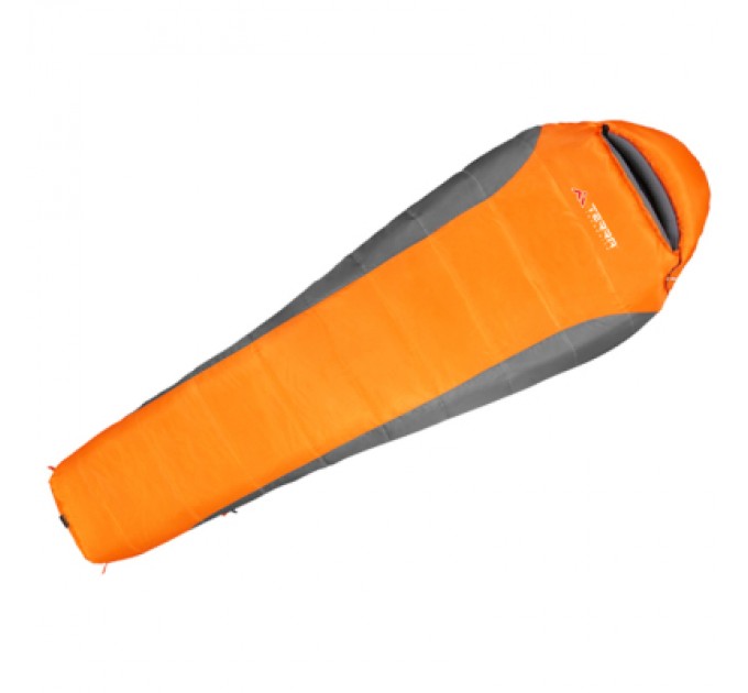 Спальний мішок Terra Incognita Siesta Long 100 L жовтогарячий/сірий (4823081501527)