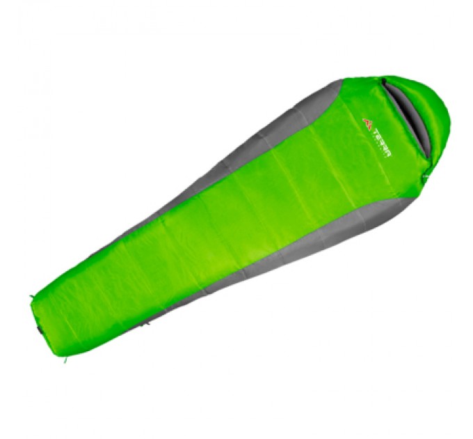 Спальний мішок Terra Incognita Siesta Long 100 L зелений/сірий (4823081501480)