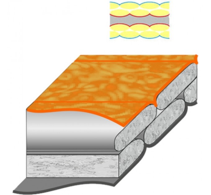 Спальний мішок Terra Incognita Siesta Long 400 L бірюзовий/сірий (4823081506904)