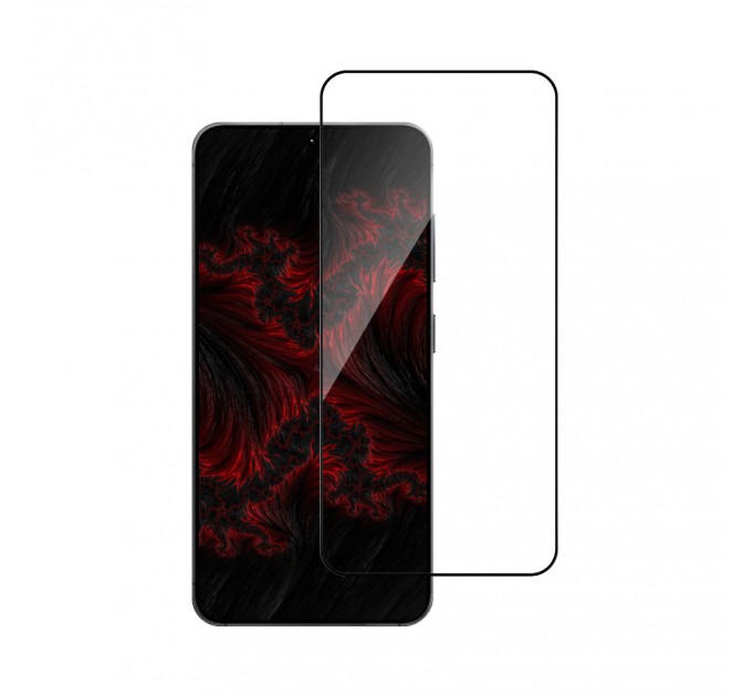 Захисне скло Intaleo Full Glue для Samsung Galaxy S25 SM-S931 Black (1283126607899)
