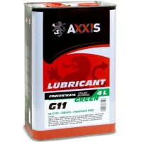 Антифриз AXXIS GREEN концентрат G11 (-80C)  4л (AX-2091)
