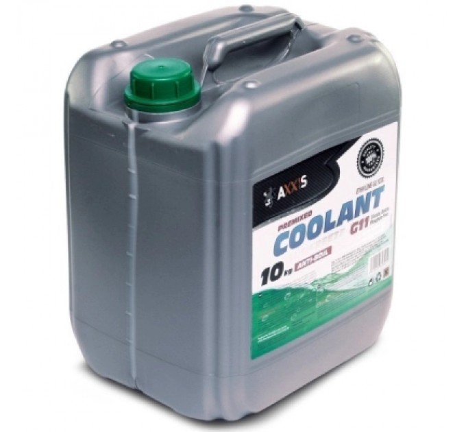 Антифриз AXXIS GREEN G11 Сoolant 10кг (AX-2006)