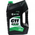 Антифриз AXXIS ECO-80C GREEN G11 10кг (AX-P999-G11Gr ECO10л)