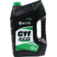 Антифриз AXXIS ECO-80C GREEN G11 10кг (AX-P999-G11Gr ECO10л)