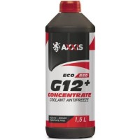 Антифриз AXXIS ECO-80C RED G12+ 1,5л (AX-P999-G12R ECO 1,5)