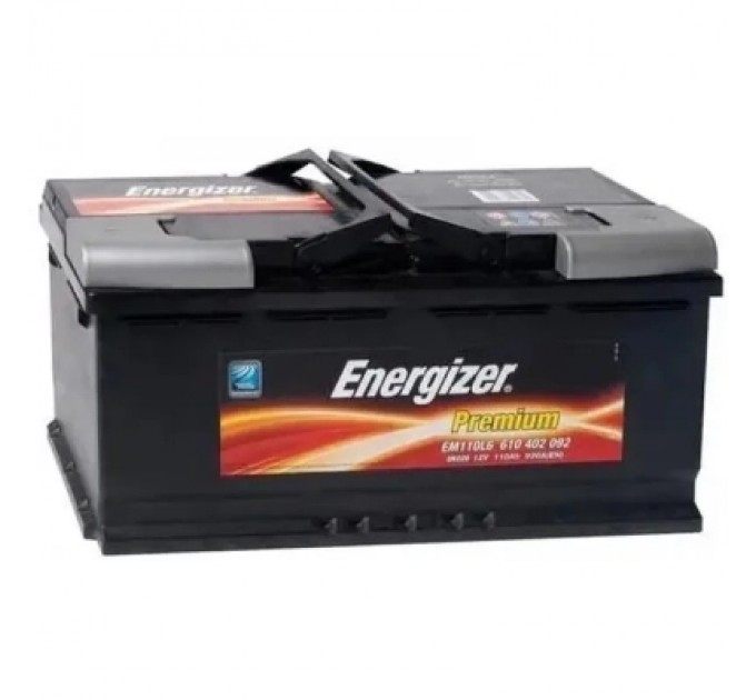 Акумулятор автомобільний Energizer 110Ah-12v Premium R, EN920 (610 402 092)