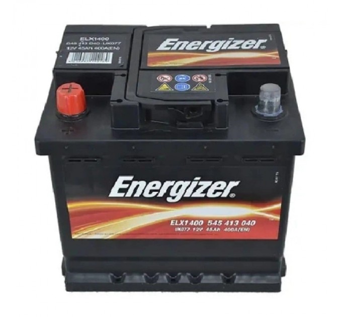 Акумулятор автомобільний Energizer 45Ah-12v L, EN400 (545 413 040)