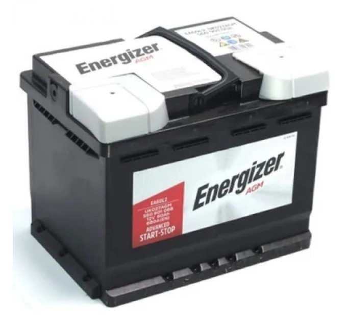 Акумулятор автомобільний Energizer 60Ah-12v Premium AGM R,EN680 (560 901 068)