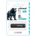 Wibrand USB флеш накопичувач Wibrand 8GB Grizzly Black USB 2.0 (WI2.0/GR8P3B)