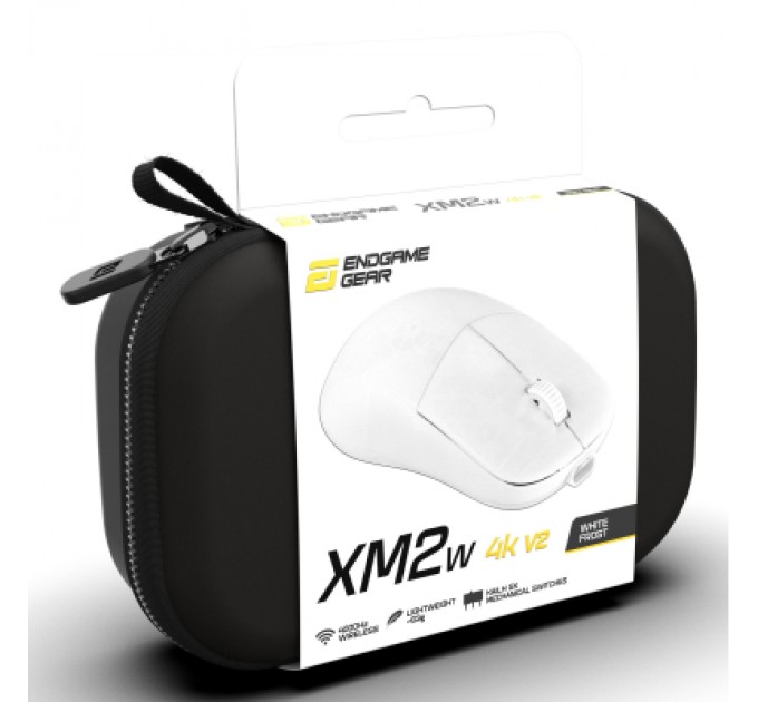 Мишка Endgame Gear XM2w 4k v2 Wireless Transparent White (PGW-EG-MOU-082)