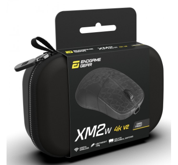 Мишка Endgame Gear XM2w 4k v2 Wireless Transparent Black (PGW-EG-MOU-081)