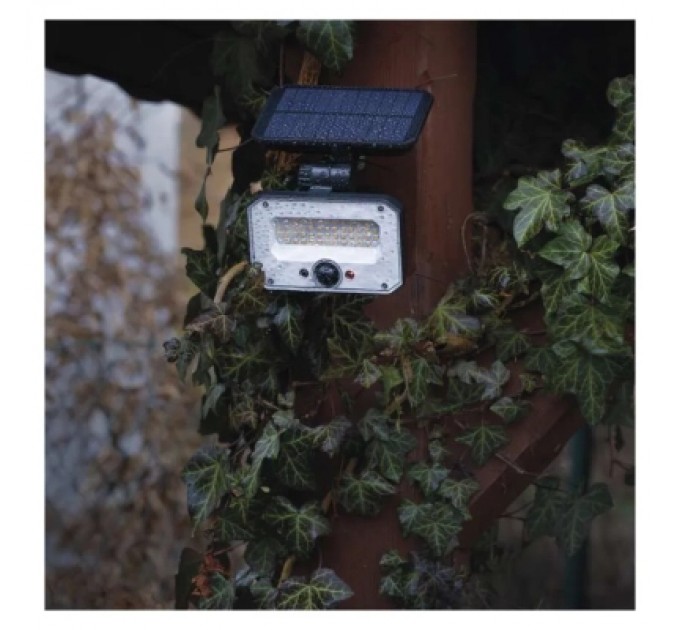 Прожектор EMOS сонячний світлодіодний 1500 лм IP54 3000K PIR (ZG131S)