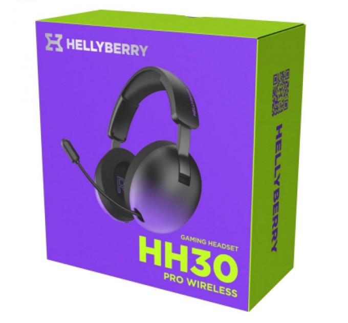 Навушники Hator Hellyberry HH30 PRO Wireless Black/Violet (HH30_PRO_wireless_BV)