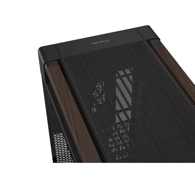 Корпус Asus ProArt PA602 Walnut Wood Tempered Glass Modern Black (90DC00J0-B09030)