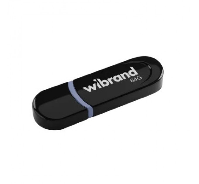 Wibrand USB флеш накопичувач Wibrand 64GB Panther Black USB 2.0 (WI2.0/PA64P2B)