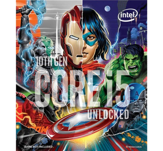 INTEL Процесор Intel Core i5 10600KA 4.1GHz (12MB, Comet Lake, 125W, S1200) Box (BX8070110600KA)