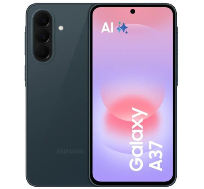 Samsung Смартфон Samsung Galaxy A37 5G 8/256GB Awesome Graygreen (SM-A376BDGGEUC)