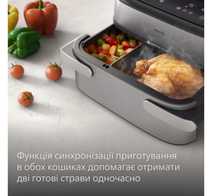 Philips Мультипіч Philips Ovi Dual SteamFry (NA565/02)