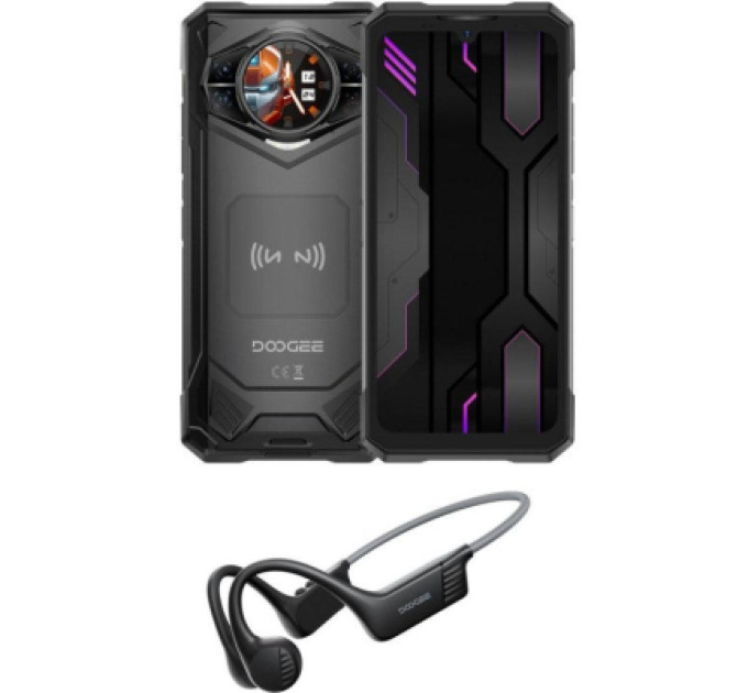 Doogee Мобільний телефон Doogee S200X VIP 12/512Gb Black (6923740293829)