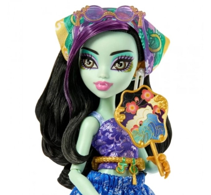 Лялька Monster High Набір-сюрприз Кошмарні канікули Жахо-секрети Джиніфаєр (JDR52)
