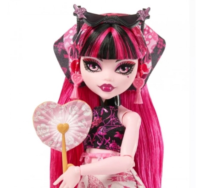 Лялька Monster High Набір-сюрприз Кошмарні канікули Жахо-секрети Дракулори (JDR50)