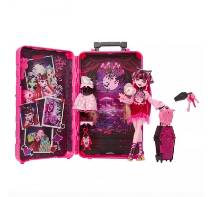 Лялька Monster High Набір-сюрприз Кошмарні канікули Жахо-секрети Дракулори (JDR50)