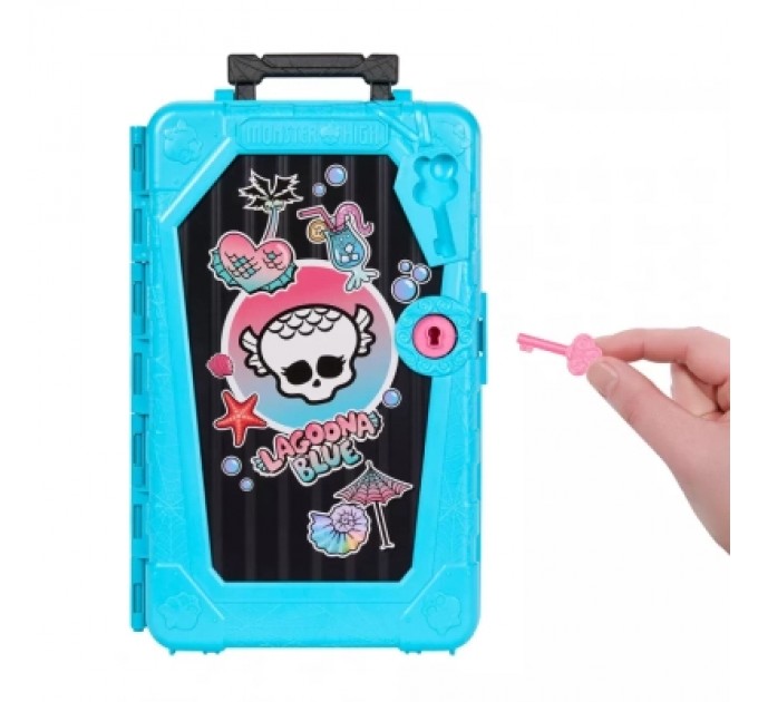 Лялька Monster High Набір-сюрприз Кошмарні канікули Жахо-секрети Лагуни (JDR51)