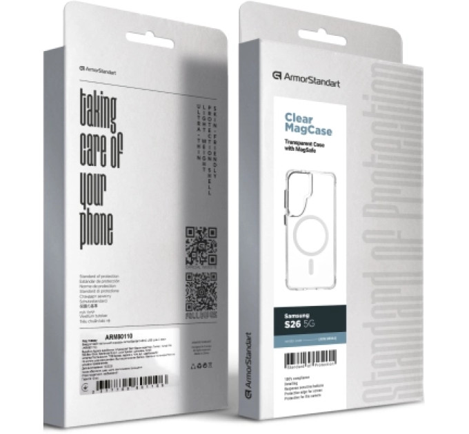 Armorstandart Чохол до мобільного телефона Armorstandart Clear MagCase Samsung S26 5G Transparent (ARM88864)