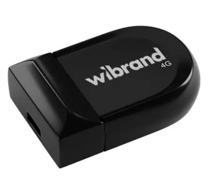 Wibrand USB флеш накопичувач Wibrand 4GB Scorpio Black USB 2.0 (WI2.0/SC4M3B)