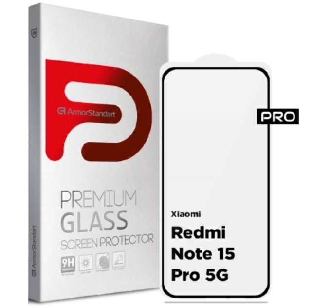Armorstandart Скло захисне Armorstandart Pro Xiaomi Redmi Note 15 Pro 5G (ARM90802)