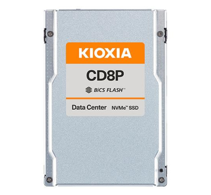 Kioxia Твердотільний запам’ятовувальний пристрій накопичувач (SSD) G5 U.2 NVME 7.68TB CD8P-R KCD8XPUG7T68 KIOXIA