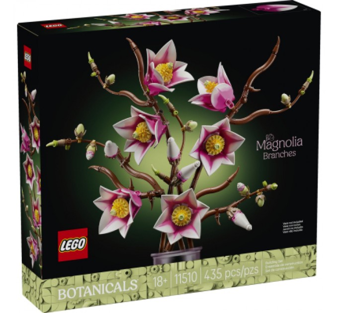 Конструктор LEGO Botanicals Magnolia Branches (11510)
