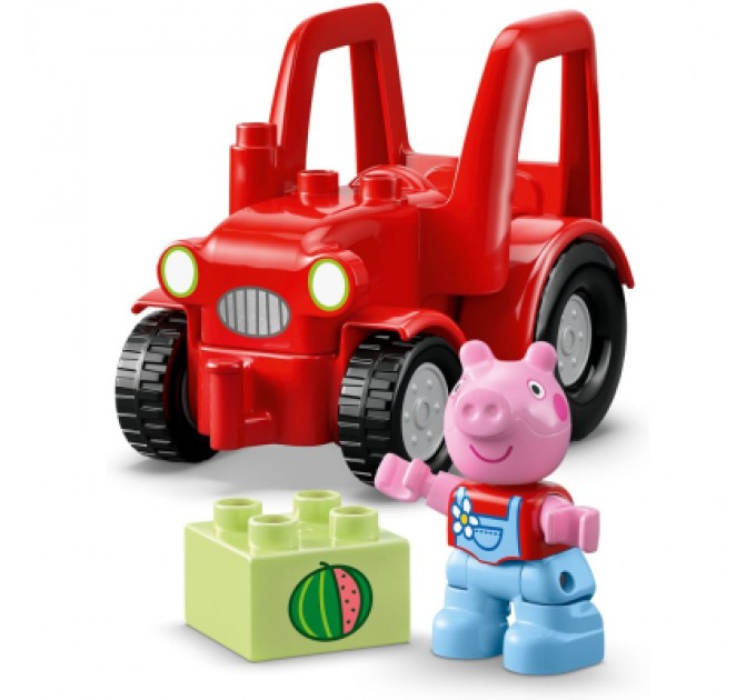 Конструктор LEGO DUPLO Peppa Pig Трактор і ринок (10468)