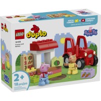 Конструктор LEGO DUPLO Peppa Pig Трактор і ринок (10468)