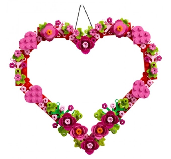 Конструктор LEGO Iconic Візерунок у вигляді серця (40638)