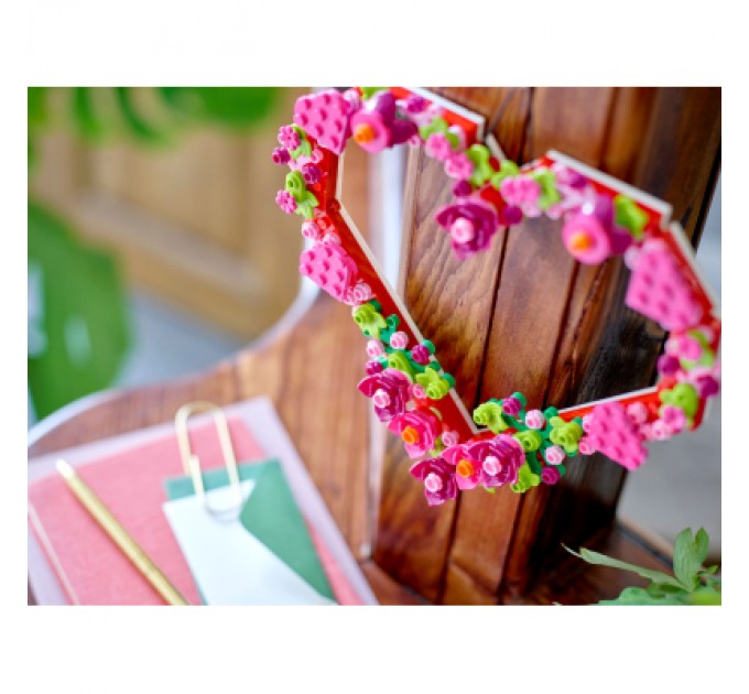 Конструктор LEGO Iconic Візерунок у вигляді серця (40638)