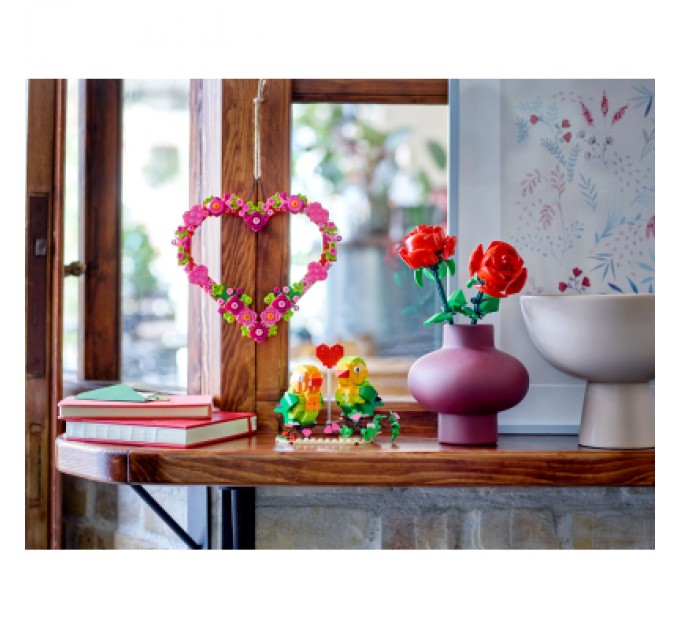 Конструктор LEGO Iconic Візерунок у вигляді серця (40638)
