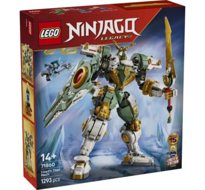 Конструктор LEGO Ninjago Робот-титан Ллойда до 15-річчя (71860)